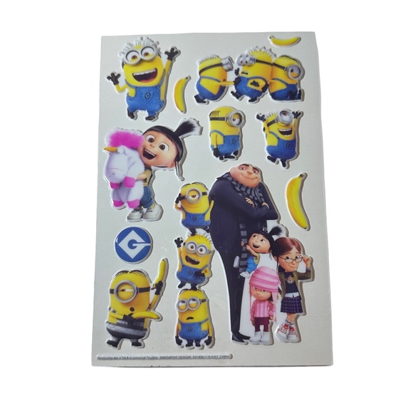 Innovative Designs Despicable Me 3 Sticker Book Includes Puffy Stickers - Picture 7 of 7